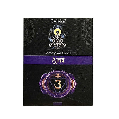 Incense Goloka Shatchakra (Chakra) Incense Cones GLC09 2 $ Goloka The Witches Sage LLC Stew's Incense