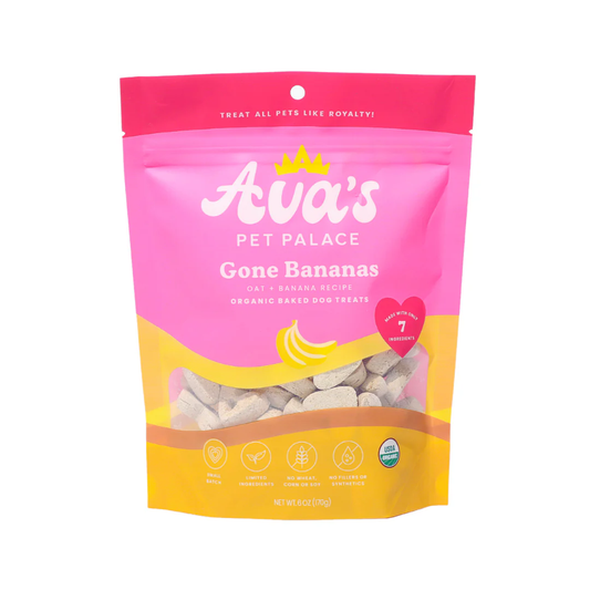 Dog Treats Ava's Pet Palace Organic Oven Baked Dog Treats - Gone Bananas (6 oz) / 2-Pack PCK9700 18 $ Pet Lovers Store American Pet Supplies Stew's Incense