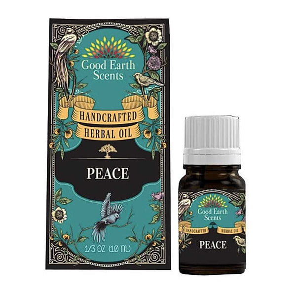Herbal Oil Good Earth - Peace Herbal Oil 57119 3 $ Shop All The Witches Sage LLC Stew's Incense
