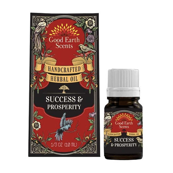 Herbal Oil Good Earth - Success & Prosperity Herbal Oil 57111 3 $ Shop All The Witches Sage LLC Stew's Incense