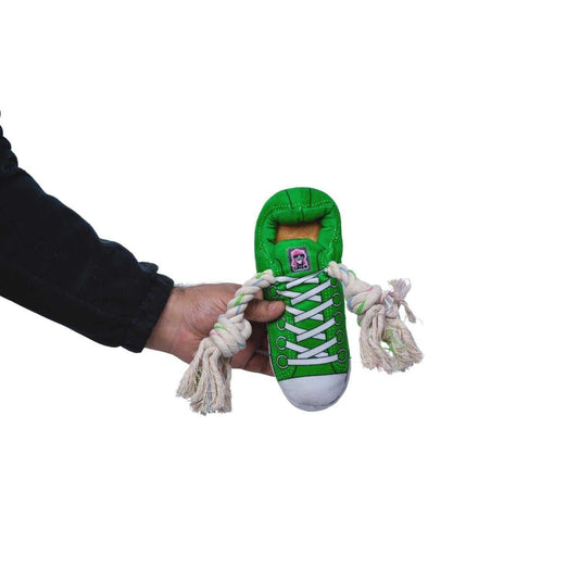 Chew Toys Squeaky Comfort Plush Sneaker Dog Toy – with Treat Compartment, Safe & Durable – Green Shoe1 16 $ Shop All American Pet Supplies Stew's Incense