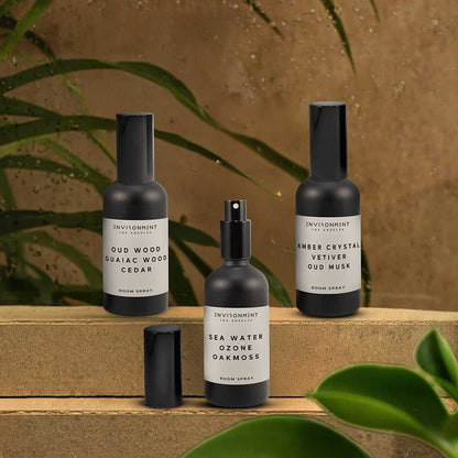 Environment - Room Spray (Hotel Aromatics) Damask Rose | Vetiver | Guaiac Wood Room Spray (Inspired by Le Labo Rose 31® and Fairmont Hotel®) EN-RS-FAIRMONT 38 $ Lava Rock Diffusers Stone Candles Stew's Incense