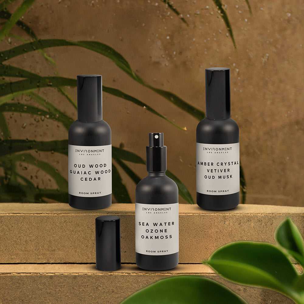 ENVIRONMENT Amber Crystal Vetiver Oud Musk Room Spray - Thumbnail 4