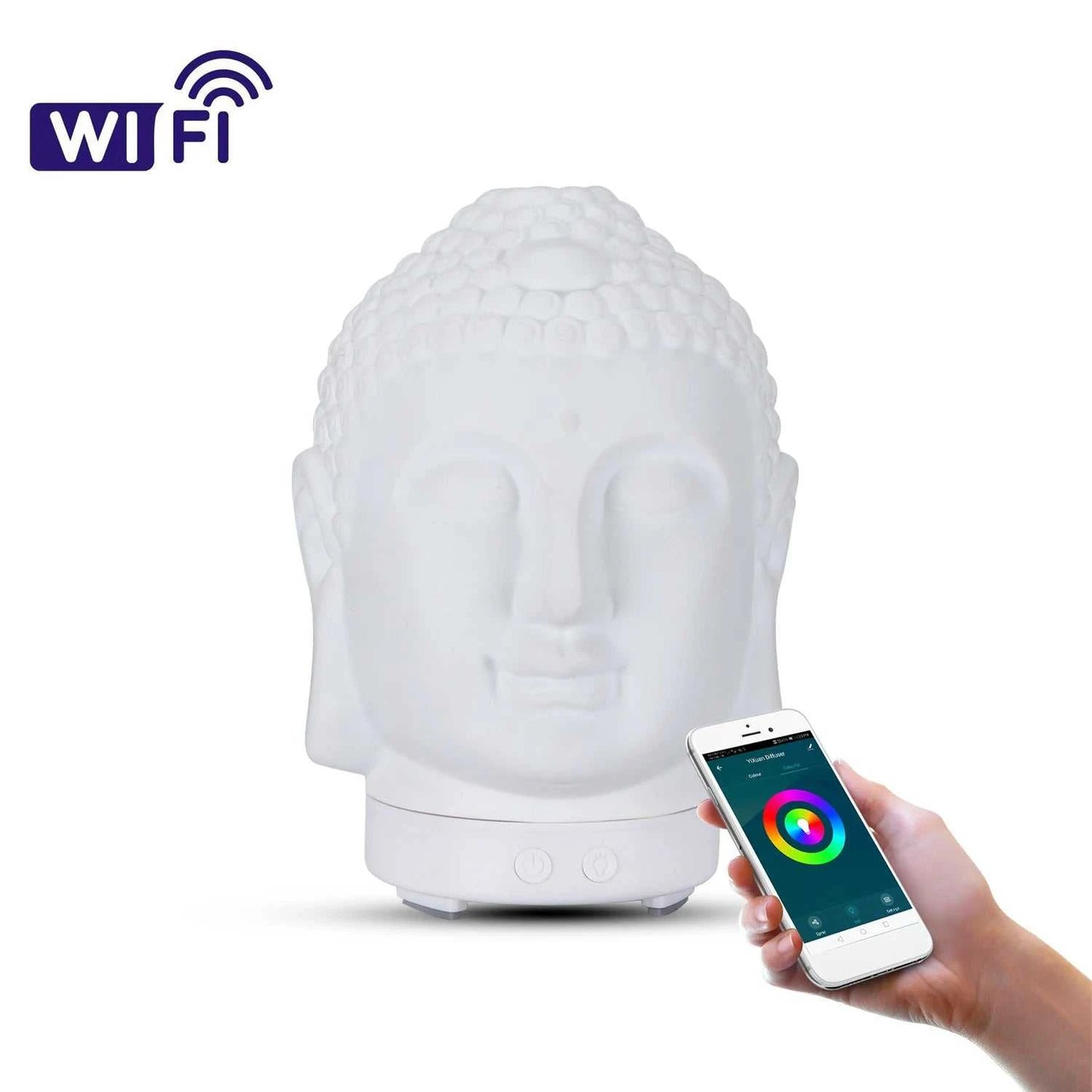  Wifi Control Air Humidifier Aroma Essential Oil Diffuser 7 Colors LED Night Light Cool Buddha Mist Maker Aromatherapy For Home 12000026780665879 83 $ Shop All THANKSHARE Official Store Stew's Incense