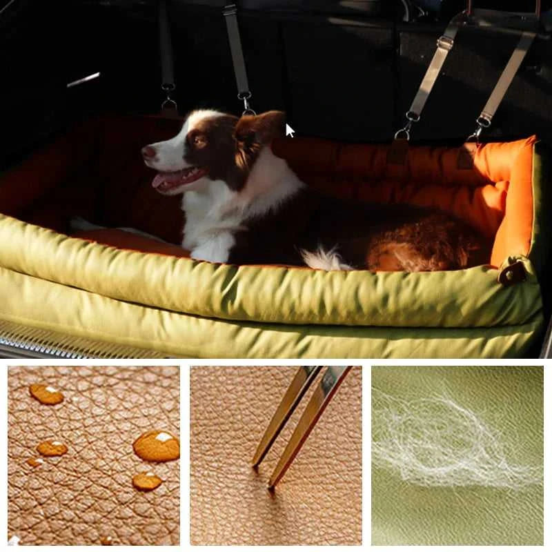 Car seat The Milano Double Car Seat Bed - Luxury Pet Travel 1601259834884-S:95*42*45cm-Green 120 $ Pet Lovers Shop All Products Fashioned Furbabies Stew's Incense