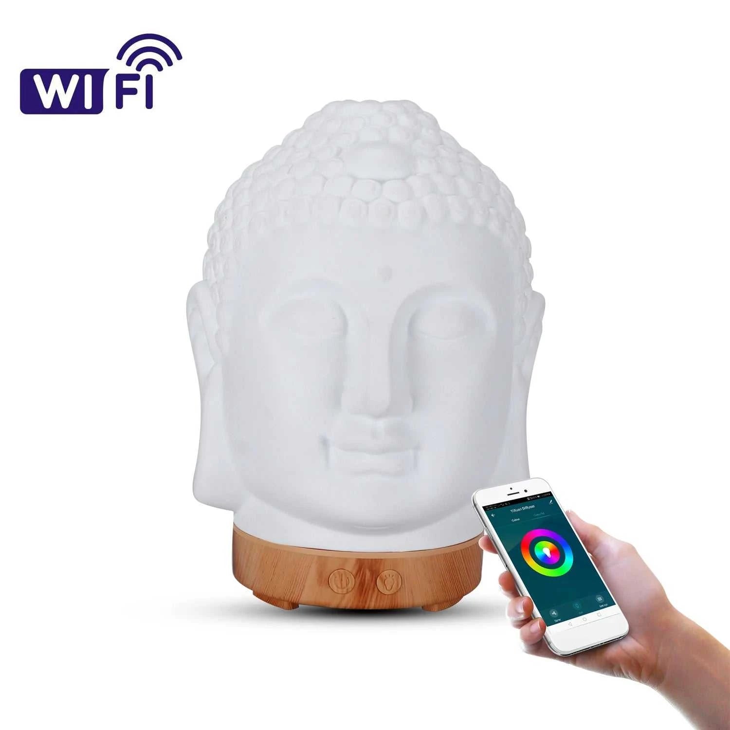  Wifi Control Air Humidifier Aroma Essential Oil Diffuser 7 Colors LED Night Light Cool Buddha Mist Maker Aromatherapy For Home 12000026780665879 83 $ Shop All THANKSHARE Official Store Stew's Incense