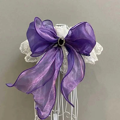 Collar Lace The Lace Bloom Collar - Floral Bib Necklace for Dogs 14:193#purple;5:100014064#XS 43 $ Pet Lovers Shop All Products Fashioned Furbabies Stew's Incense