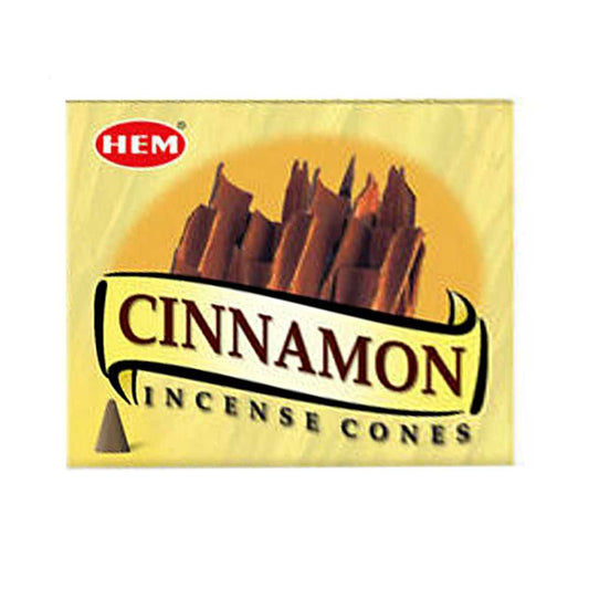 Incense HEM Cinnamon Incense Cones CI12 1 $ Shop All The Witches Sage LLC Stew's Incense