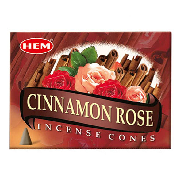 Incense Hem Cinnamon Rose Incense Cones 4971 1 $ Shop All The Witches Sage LLC Stew's Incense