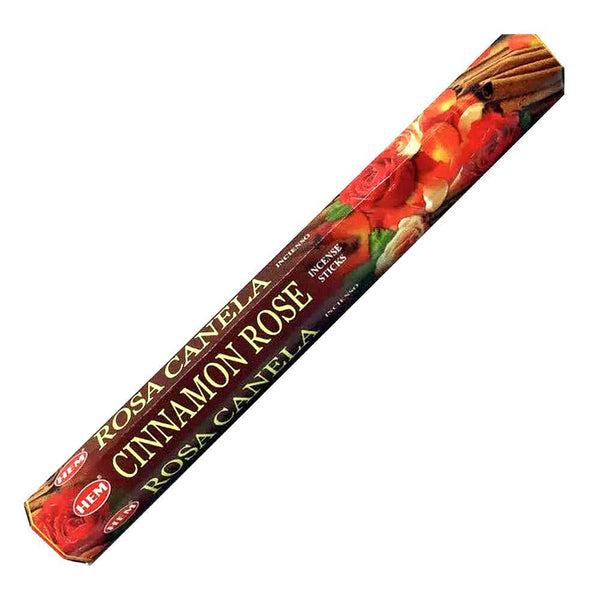 Incense HEM Cinnamon Rose Incense Sticks H220-CINNROSE 1 $ Shop All The Witches Sage LLC Stew's Incense