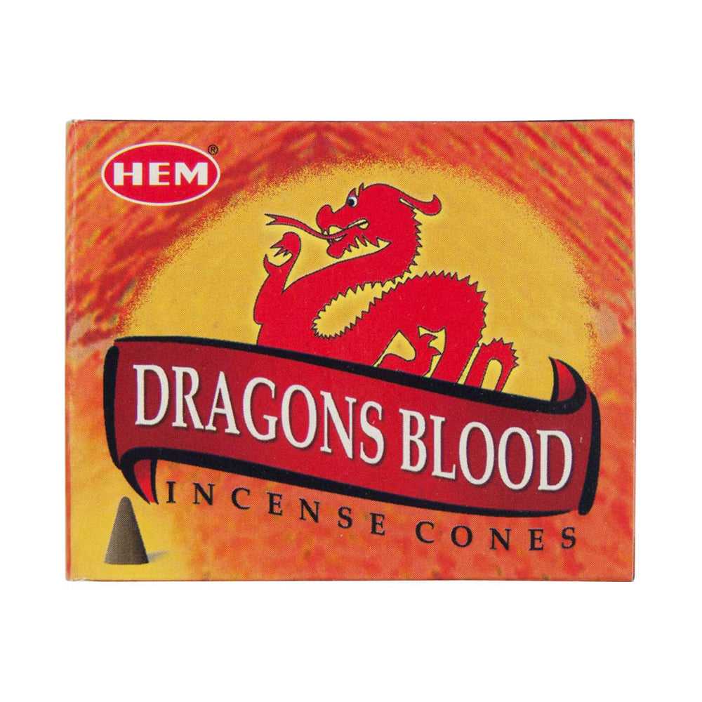 Incense HEM Dragons Blood Incense Cones HMC29 (DB12) 1 $ The Witches Sage LLC Stew's Incense