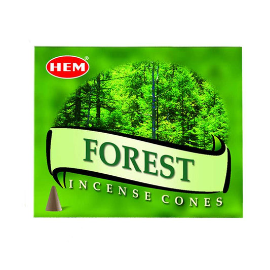 Incense HEM Forest Incense Cones HMC16 1 $ Shop All The Witches Sage LLC Stew's Incense