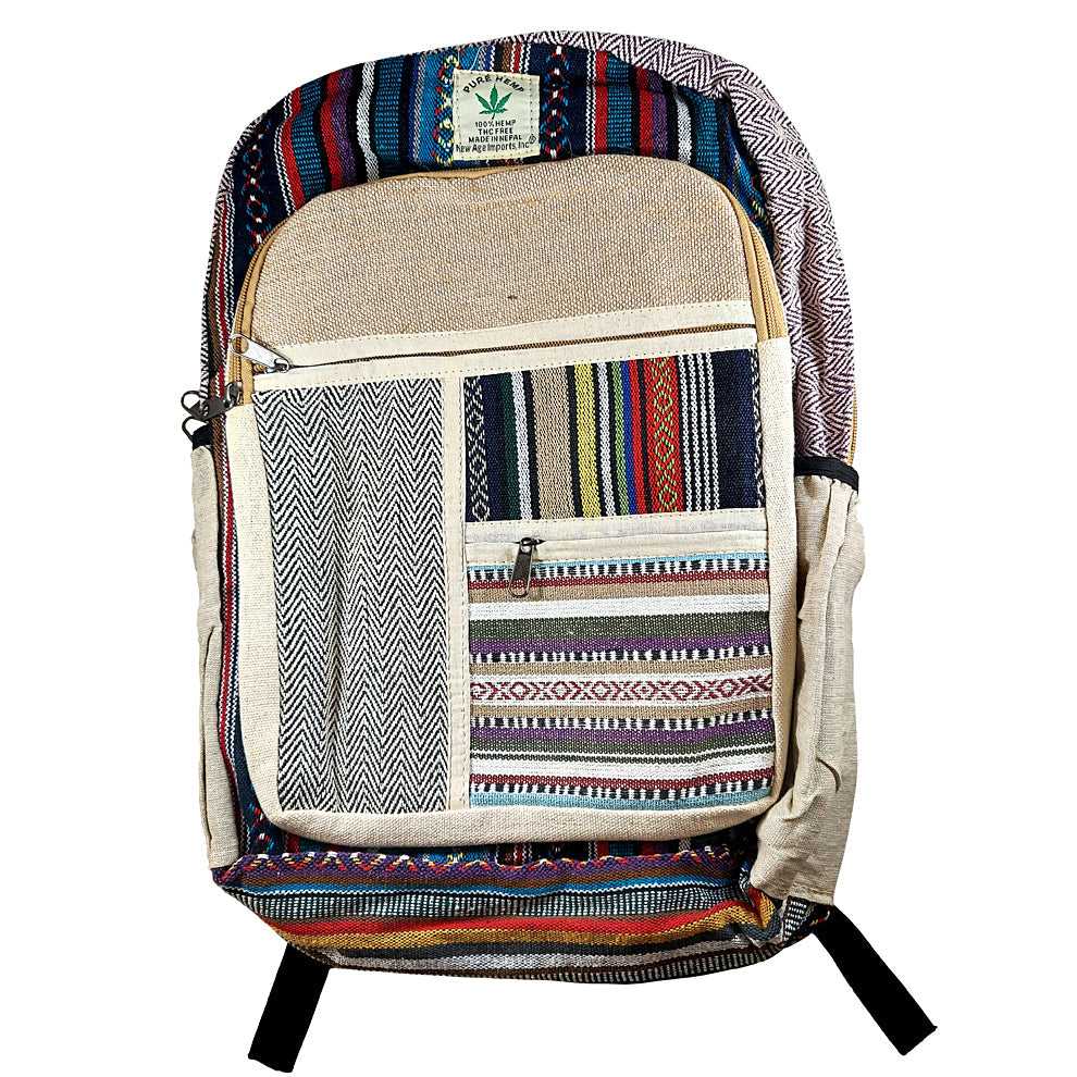 Backpack HEMP Multi Color Backpack HMPBG-008 32 $ The Witches Sage LLC Stew's Incense