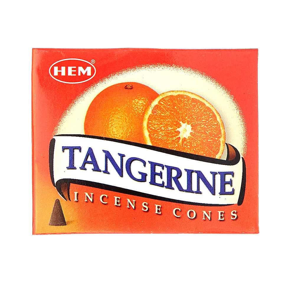 Incense HEM Tangerine Incense Cones HMC26 1 $ Shop All The Witches Sage LLC Stew's Incense