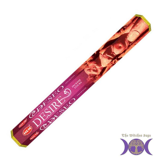 Incense HEM Desire Incense Sticks HM130B 1 $ The Witches Sage LLC Stew's Incense