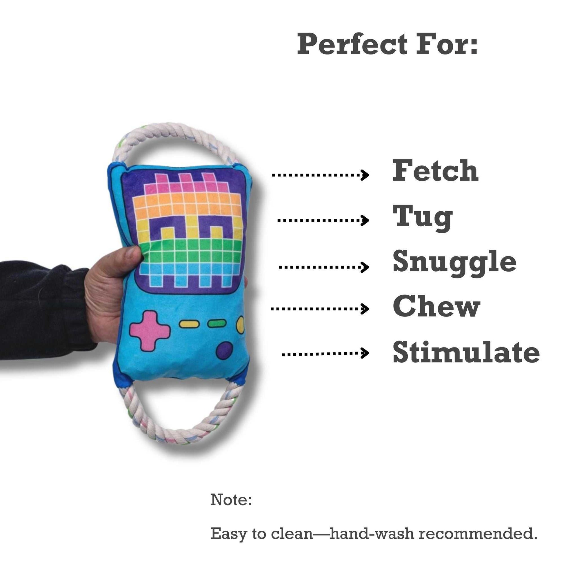 Chew Toys Retro Gamer Plush Dog Toy – with Squeaker & Crinkle Paper for Fun Play HOM319 14 $ Shop All American Pet Supplies Stew's Incense