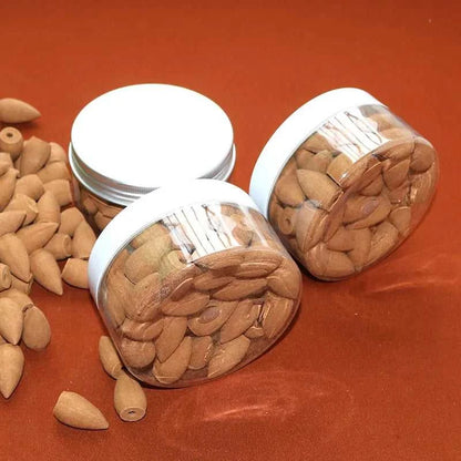  50pcs/box natural aroma Australia Sandalwood incense cones backflow incenso scetns freshener encens yoga 66910275547 20 $ NineRegions Wood Art&Collectibles Store Stew's Incense