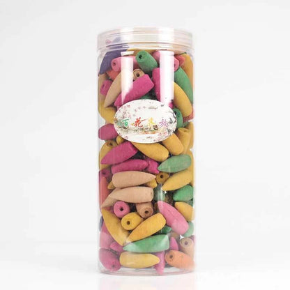  Fragrance Backflow Incense Cone 168Pcs Big Incense Cones Max Capacity Box Incense for Waterfall Incense Burner Smell Remove 12000040026016168 26 $ TINYPRICE Store Stew's Incense