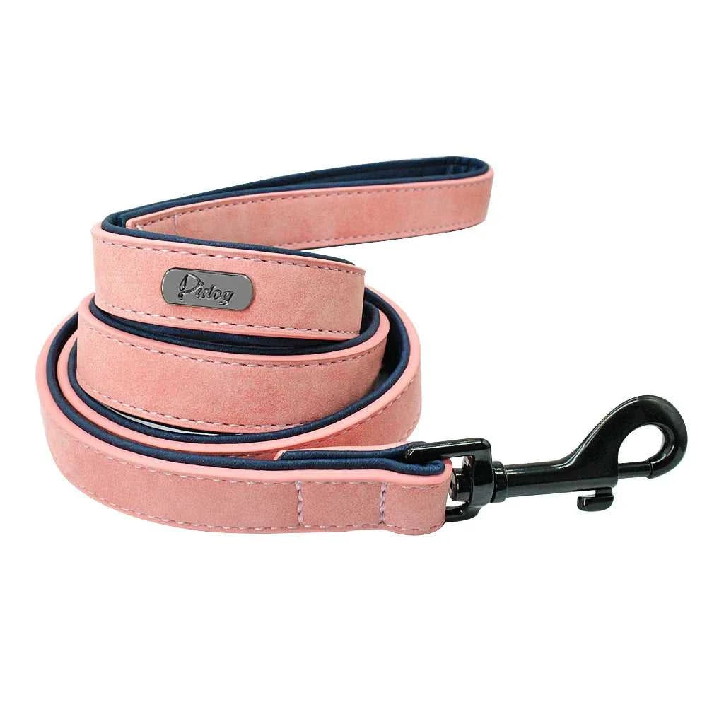 Collar and leash Leather Dog Collar Leash Custom Durable Leather Pet Collars and Leashes Walking Leads Strap Cusomized for Small Medium Large Dog 32914648747-brown collar-S 44 $ Pet Lovers Shop All Products Fashioned Furbabies Stew's Incense