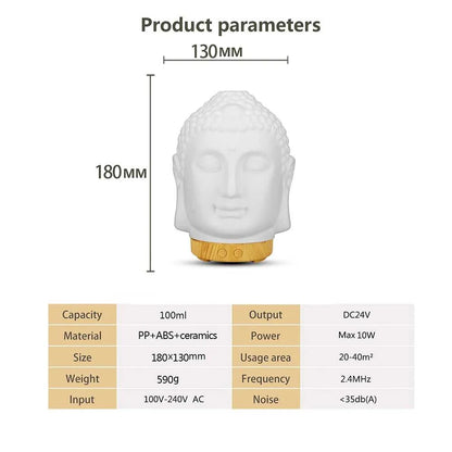  Wifi Control Air Humidifier Aroma Essential Oil Diffuser 7 Colors LED Night Light Cool Buddha Mist Maker Aromatherapy For Home 12000026780665879 83 $ THANKSHARE Official Store Stew's Incense