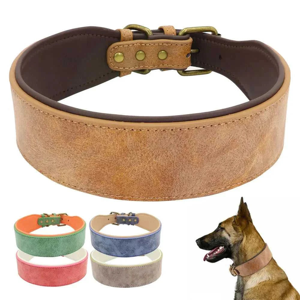 Large collar The Wide Luxe Collar - Padded Leather for Large Dogs 4000711904638-black-XL 37 $ Pet Lovers Shop All Products Fashioned Furbabies Stew's Incense