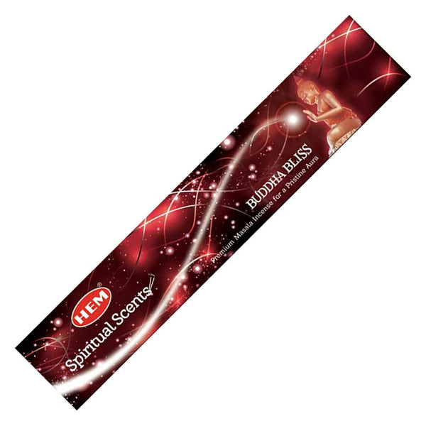 Incense Hem Buddha Bliss Premium Masala Incense Sticks (Spiritual Scents Series) HEM15-02 2 $ Shop All The Witches Sage LLC Stew's Incense