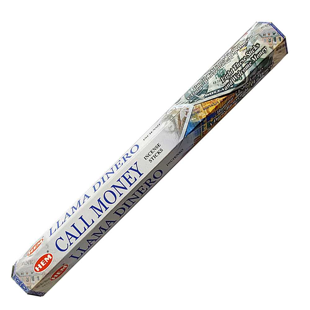 Incense Hem Call Money Incense Sticks HM323B 1 $ Shop All The Witches Sage LLC Stew's Incense