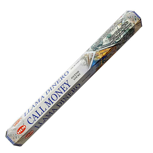 Incense Hem Call Money Incense Sticks HM323B 1 $ Shop All The Witches Sage LLC Stew's Incense