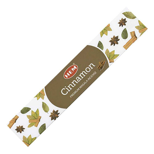Incense Hem Cinnamon Premium Masala Incense 3872 2 $ Shop All The Witches Sage LLC Stew's Incense