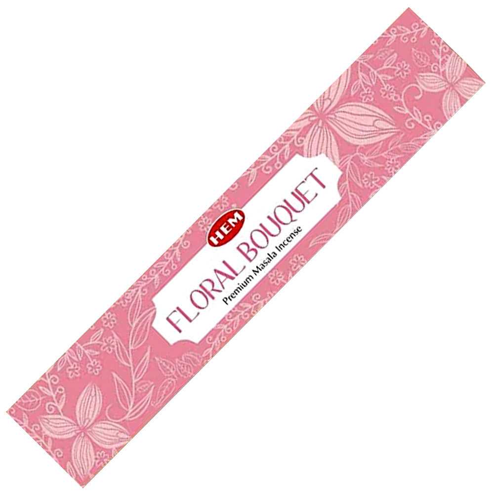 Incense HEM Floral Bouquet Premium Masala Incense Sticks (Nature Series) ST015-FB 1 $ Shop All The Witches Sage LLC Stew's Incense