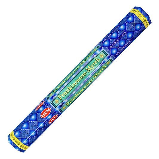 Incense Hem Frankincense & Myrrh Incense Sticks FM20 1 $ Shop All The Witches Sage LLC Stew's Incense