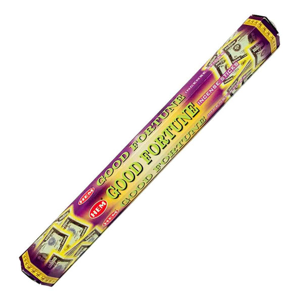 Incense HEM Good Fortune Incense Sticks HM159 1 $ Shop All The Witches Sage LLC Stew's Incense