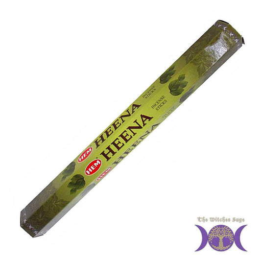Incense Hem Heena Incense Sticks HE20 1 $ The Witches Sage LLC Stew's Incense