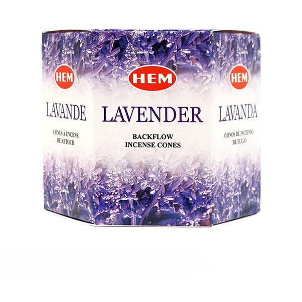 Incense Hem Lavender Backflow Cones HBFC-LV 4 $ The Witches Sage LLC Stew's Incense