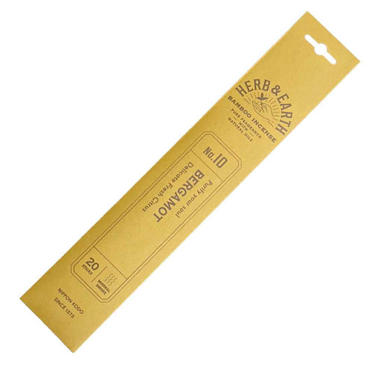 Incense Herb & Earth Bergamot Bamboo Incense Sticks (Nippon Kodo) 70010 4 $ The Witches Sage LLC Stew's Incense