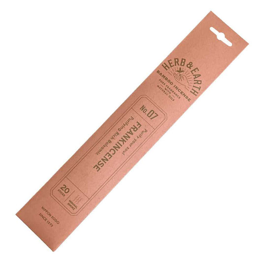 Incense Herb & Earth Frankincense Bamboo Incense Sticks (Nippon Kodo) 70007 4 $ The Witches Sage LLC Stew's Incense
