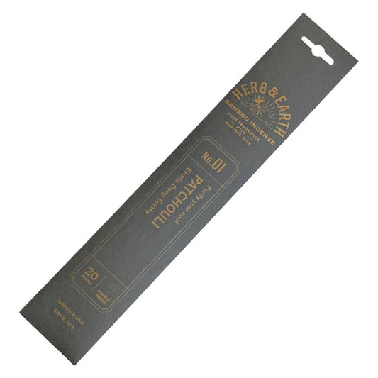 Incense Herb & Earth Patchouli Bamboo Incense Sticks (Nippon Kodo) 70001 4 $ Shop All The Witches Sage LLC Stew's Incense