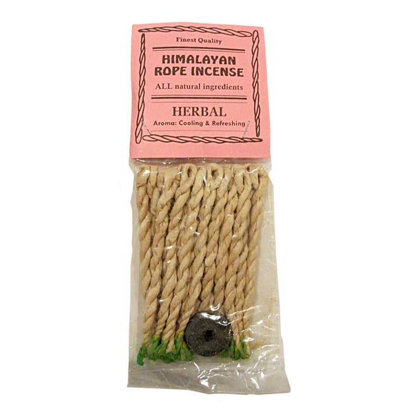 Incense Himalayan Herbal Tibetan Rope Incense 20 Ropes THHR 2 $ Shop All The Witches Sage LLC Stew's Incense
