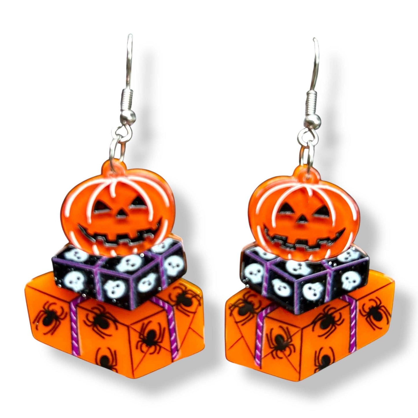 Earrings Halloween Happy Mail Earrings by 50's Vintage Dame x Lipstick & Chrome ER-156 9 $ Quirks! Stew's Incense