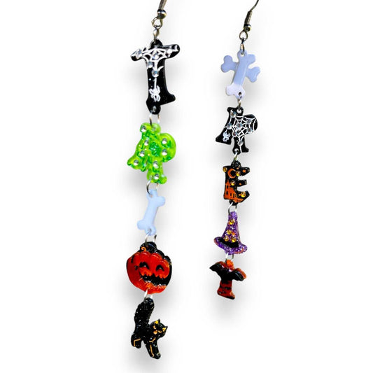 Brooches & Lapel Pins Trick or Treat Earrings by Lipstick & Chrome ER-133 14 $ Halloween Quirks! Stew's Incense