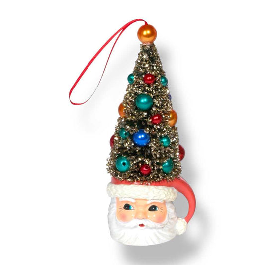 Holiday Ornaments Retro Santa Mug with Sisal Tree Ornament SANTA_XAO30387 24 $ Shop All Quirks! Stew's Incense