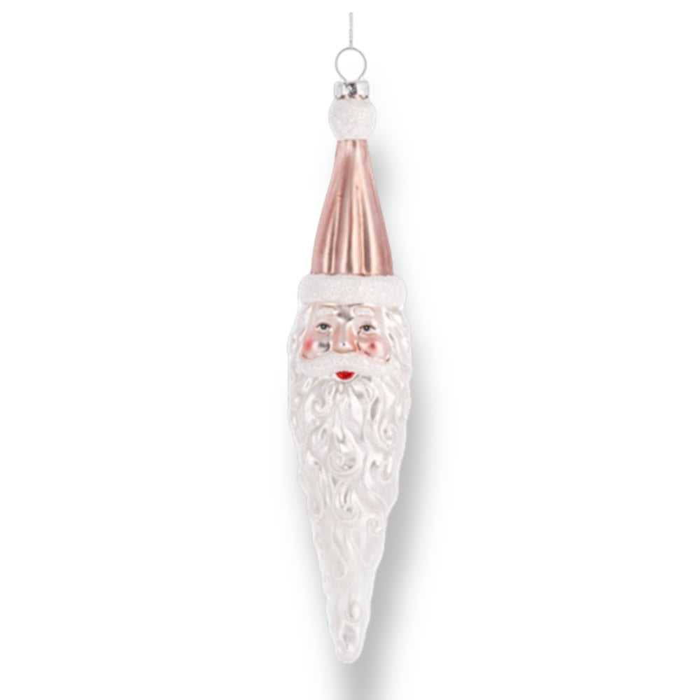 Holiday Ornaments Santa Icicle Blown Glass Ornament PINK PINK_MX193232 16 $ Shop All Quirks! Stew's Incense