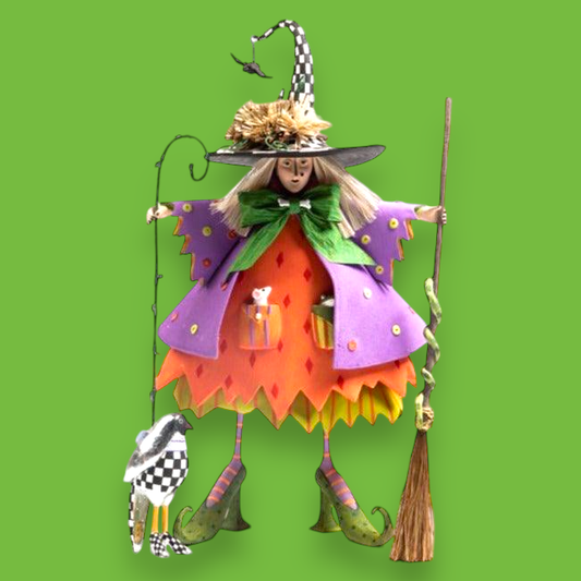 Figurines Patience Brewster Raggedy Witch Figure 08-41003 329 $ Shop All Quirks! Stew's Incense
