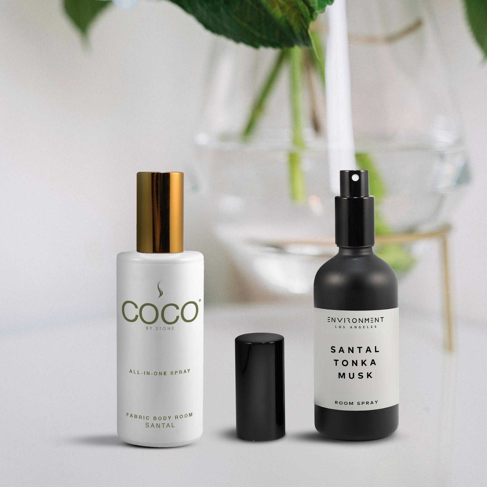 Environment - Room Spray (Hotel Aromatics) Santal | Tonka | Musk Room Spray (Inspired by Le Labo Santal® and 1 Hotel®) EN-RS-1HOTEL 38 $ Room Sprays Stone Candles Stew's Incense