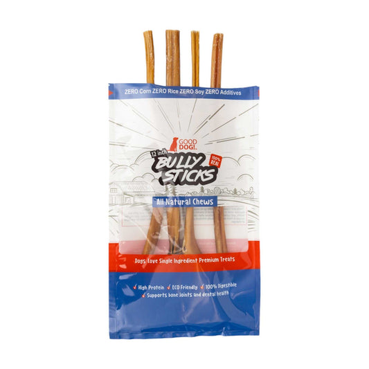 Dog Treats All-Natural Beef Bully Stick Dog Treats – Nutrient-Rich, and High-Protein – 12-Inch Standard (4-Pack) PCK108-4P 27 $ Pet Lovers Store American Pet Supplies Stew's Incense