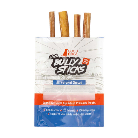 Dog Treats All-Natural Beef Bully Stick Dog Treats – Nutrient-Rich, and High-Protein – 6-Inch Standard (4-Pack) PCK106-4P 19 $ Pet Lovers Store American Pet Supplies Stew's Incense