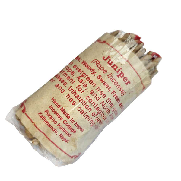 Incense Tibetan Juniper Rope Incense 45 ropes TBI47-A 5 $ Shop All The Witches Sage LLC Stew's Incense