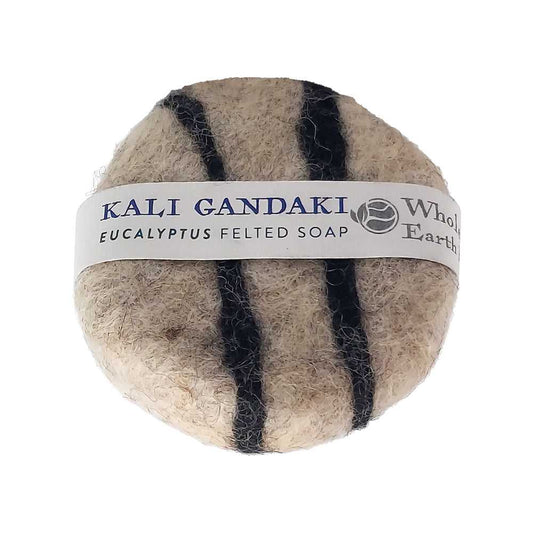 Soap Kali Gandaki Eucalyptus Felted Herbal Soap WE13 7 $ Incense Holders The Witches Sage LLC Stew's Incense