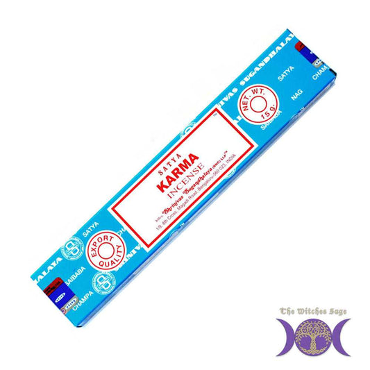 Incense Satya Karma incense stick 15 gm ST305 1 $ Shop All The Witches Sage LLC Stew's Incense