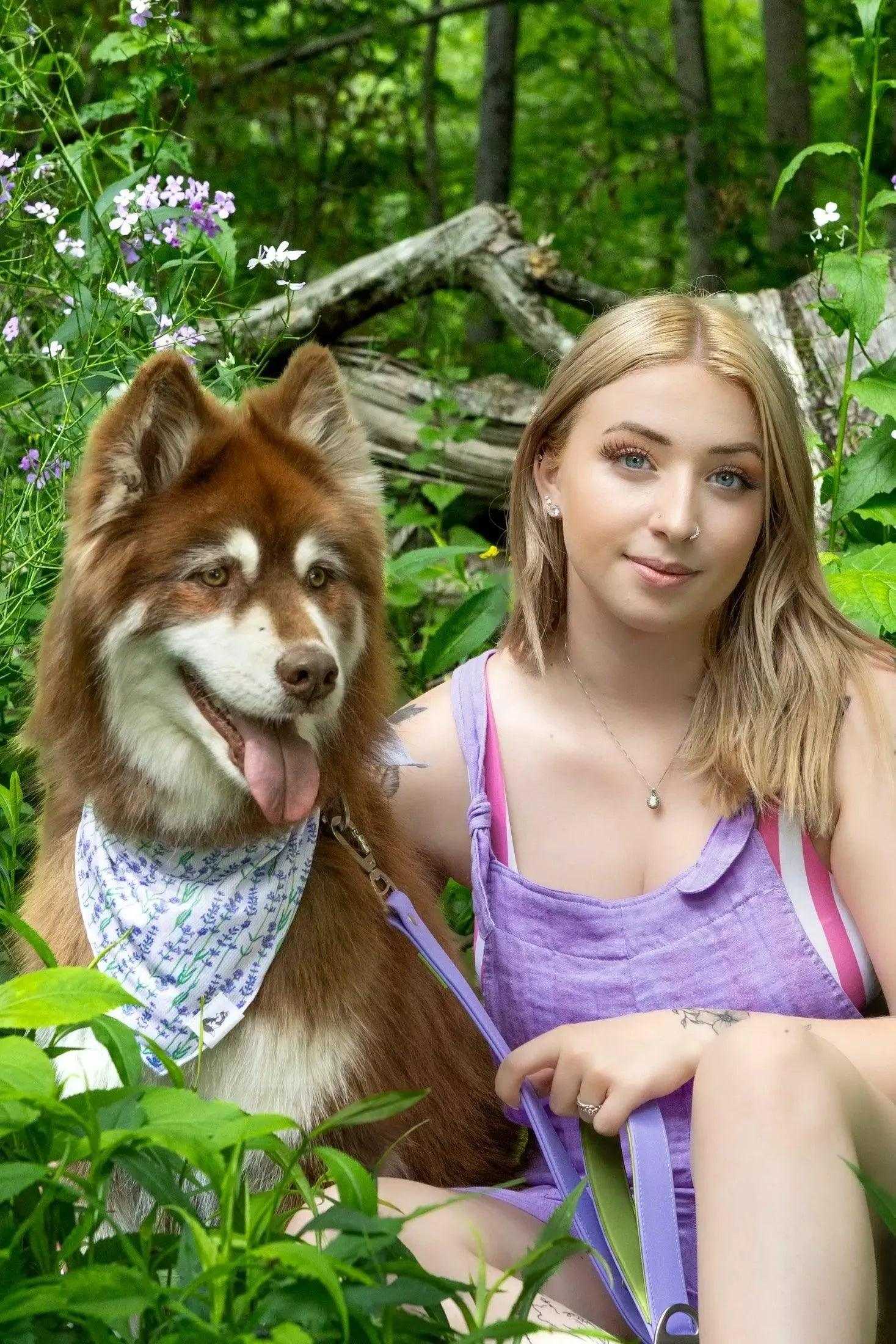bandana Lavender Blooms Dog Bandana BD24LB01 14 $ Shop All Aria the Fox Stew's Incense